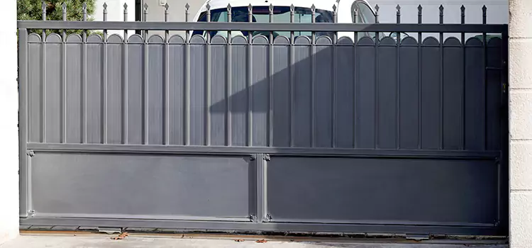 Metal Driveway Gate Installation Largo